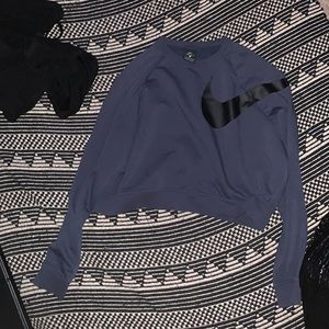 Nike cropped sweatshirt